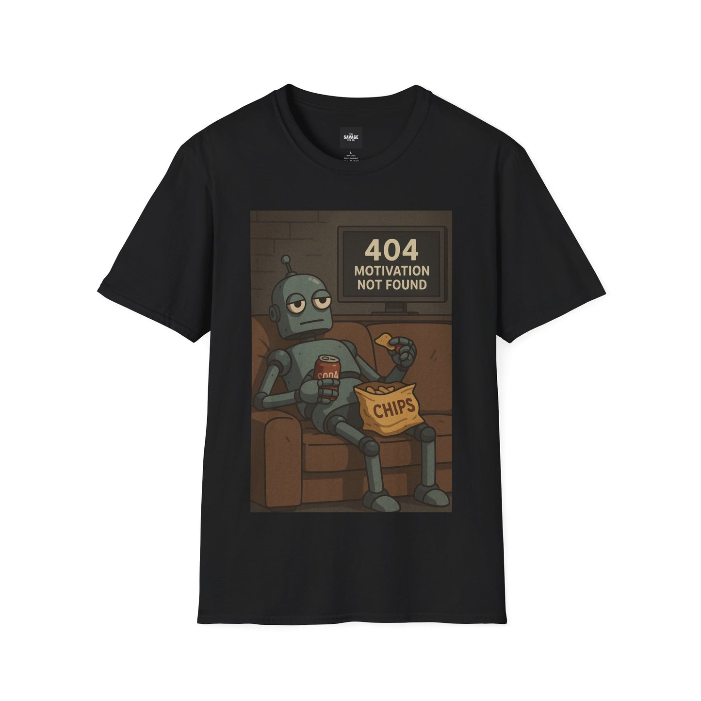 Motivation Not Found 404 Tee