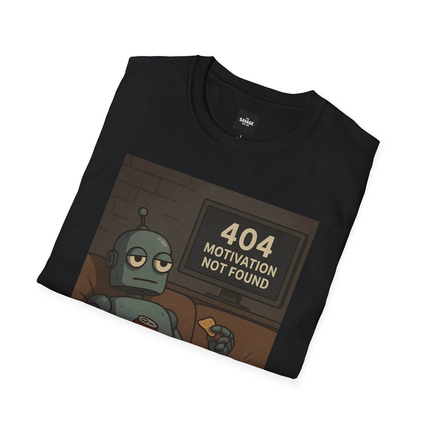 Motivation Not Found 404 Tee