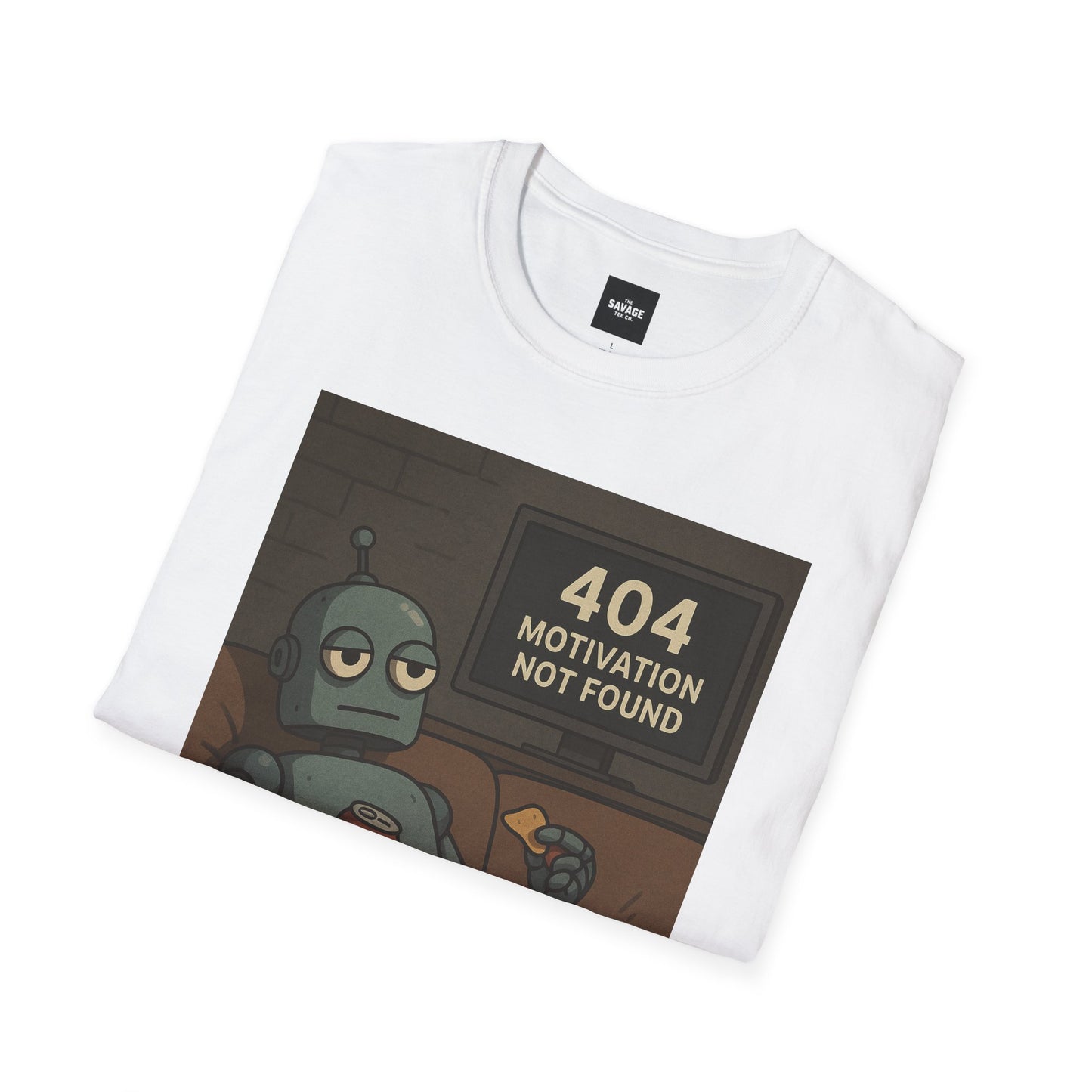 Motivation Not Found 404 Tee
