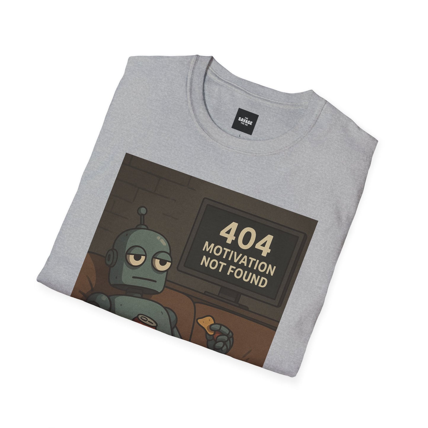 Motivation Not Found 404 Tee