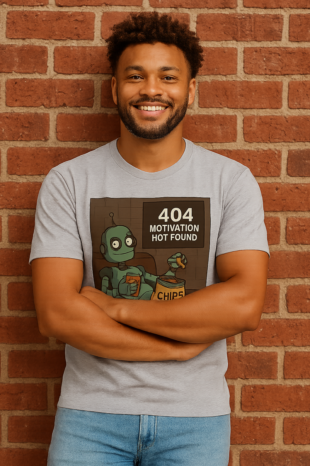 Motivation Not Found 404 Tee