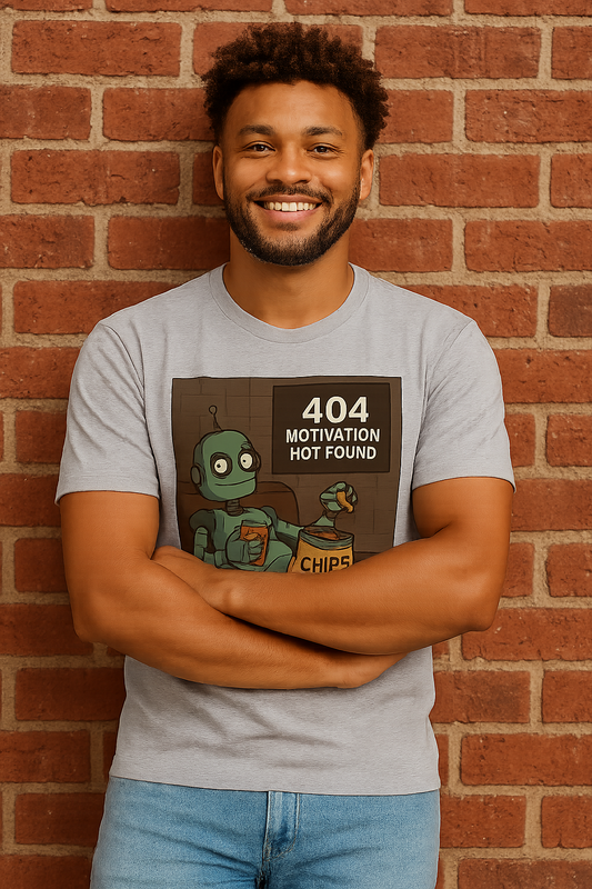 Motivation Not Found 404 Tee